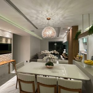 lustre ninho de cristal