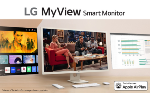 LG lança monitor smart MyView no mercado brasileiro