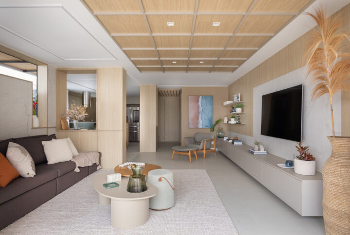 Cobertura em Niterói ganha conceito contemporâneo em projeto de Felipe Rohen