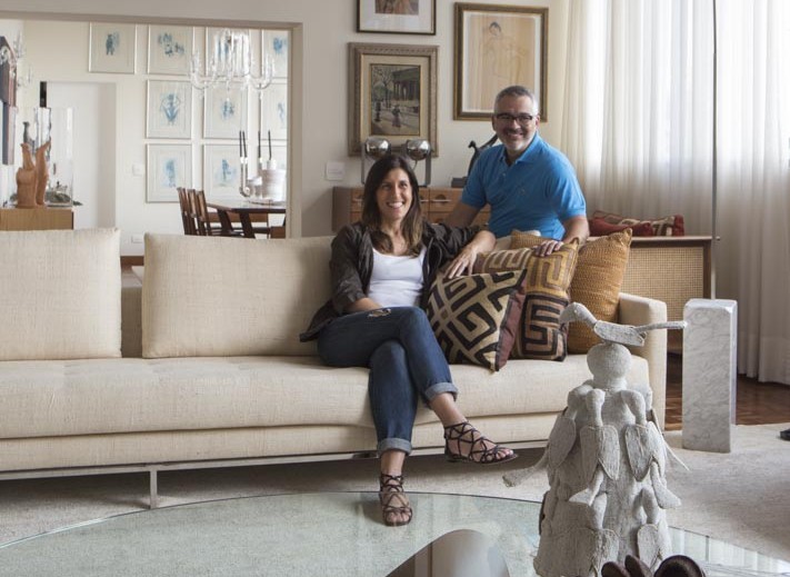 Daniela Cianciaruso (Design de Interiores) e Ricardo Caminada (Arquiteto)
